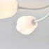 Modern Art Deco Tulip Flower Design 3/7/11/13 Light Semi-Flush Mount Ceiling Light For Living Room