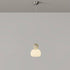 Contemporary Simplicity Pumpkin PE Shade Iron Ball LED Pendant Light For Bedroom