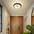 Contemporary Scandinavian Geometric Iron LED Flush Mount Ceiling Light For Hallway