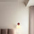 Contemporary Simplicity Pumpkin PE Shade Iron Ball LED Pendant Light For Bedroom