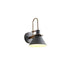 Contemporary Scandinavian Macaron Horn Iron 1-Light Wall Sconce Lamp For Hallway