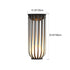 Modern Minimalist Round Cage Shelf Outdoor Waterproof 1-Light Landscape Light For Garden