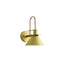 Contemporary Scandinavian Macaron Horn Iron 1-Light Wall Sconce Lamp For Hallway