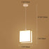 Traditional Chinese Bamboo Weaving Geometric Cage 1-Light Pendant Light For Living Room