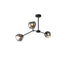 Contemporary Creative Lava Orb All Copper Glass 3/5/8 Light Chandelier For Living Room