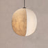 Traditional Japanese Zen Anti-silk Lantern Shape 1-Light Pendant Light For Living Room