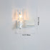 Contemporary Creative Angel Petal Resin Glass 1/2 Light Wall Sconce Lamp For Bedroom