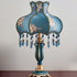 Traditional European Court Top Resin Fabric 1-Light Table Lamp For Bedroom