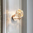 Contemporary Luxury Hardware Crystal Ball LED Wall Sconce Lamp For Living Room