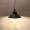 Contemporary Industrial Cone Iron Copper 1-Light Pendant Light For Living Room