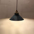 Contemporary Industrial Cone Iron Copper 1-Light Pendant Light For Living Room