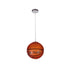 Contemporary Creative Iron Glass Basketball Shade 1-Light Pendant Light For Bedroom