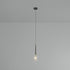 Contemporary Luxury Full Copper Water-ripple Glass Shade 1-Light Pendant Light For Living Room