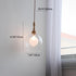 Traditional Japanese Orb Wood Glass 1-Light Pendant Light For Living Room