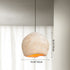 Traditional Japanese Irregular Imitation Stone 1-Light Pendant Light For Living Room