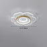Modern Minimalist Floral Aluminum Acrylic LED Flush Mount Ceiling Light For Living Room