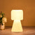 Modern Minimalist Column Geometric PE Shape RGB LED Table Lamp For Bedroom