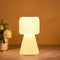 Modern Minimalist Column Geometric PE Shape RGB LED Table Lamp For Bedroom