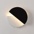 Modern Minimalist Rotatable Round Iron Acrylic LED Wall Sconce Lamp For Living Room