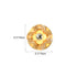 Modern Minimalist Round Square Clover Copper Glass 1-Light Wall Sconce Lamp For Bedroom