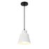 Modern Minimalist Macaron Round Cup Iron 1-Light Pendant Light For Living Room