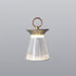 Contemporary Simplicity Iron Acrylic Semi-Conical Portable LED Table Lamp Night Light For Bedroom