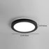 Modern Minimalist Round Iron Acrylic LED Flush Mount Ceiling Light For Bedroom