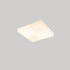 Modern Simplicity Ribbed PE Cube Shade LED Flush Mount Ceiling Light For Living Room