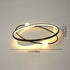 Modern Minimalist Circular Hardware Acrylic LED Flush Mount Ceiling Light For Bedroom