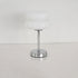 Contemporary Creative Round Mushroom USB Glass Iron LED Table Lamp For Living Room