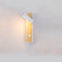 Contemporary Simplicity Geometric Aluminum Rectangle Rotatable LED Wall Sconce Lamp For Bedroom