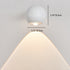 Modern Minimalist Orb USB ABS LED Wall Sconce Lamp For Bedroom