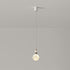 Modern Minimalist Astronaut Moon Iron Resin LED Pendant Light For Bedroom