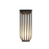 Modern Minimalist Round Cage Shelf Outdoor Waterproof 1-Light Landscape Light For Garden