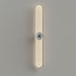 Modern Minimalist Long Oval Hardware Aluminum LED Wall Sconce Lamp For Living Room