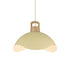 Contemporary Scandinavian Macaron Lotus Flower Petal Shape 1-Light Pendant For Living Room