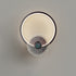 Contemporary Creative Geometric Semi-circle Acrylic Hardware LED Wall Sconce Lamp For Bedroom