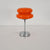 Contemporary Creative Round Mushroom USB Glass Iron LED Table Lamp For Living Room