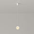 Modern Minimalist Astronaut Moon Iron Resin LED Pendant Light For Bedroom