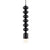 Contemporary Simplicity Iron Gourd String 1-Light Pendant Light For Living Room