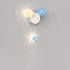 Contemporary Creative Cartoon Iron Acrylic Ball Shade LED Kids Wall Sconce Lamp For Bedroom