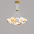 Contemporary Creative Moon Glass Bubble 7/13/19-Light Chandelier For Living Room