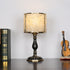 Modern Transitional Crystal Stone Shade Full Copper Base 1-Light Table Lamp For Study