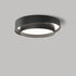 Contemporary Simplicity Two-layer Circle Shade Iron LED Flush Mount Ceiling Light For Living Room