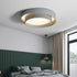 Contemporary Simplicity Two-layer Circle Shade Iron LED Flush Mount Ceiling Light For Living Room