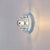 Modern Minimalist Multi-Layer Flying Saucer Iron Acrylic 1-Light Wall Sconce Lamp For Living Room