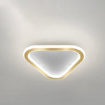 Contemporary Nordic Geometric Iron LED Flush Mount Ceiling Light For Hallway