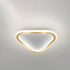 Contemporary Nordic Geometric Iron LED Flush Mount Ceiling Light For Hallway