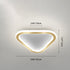Contemporary Nordic Geometric Iron LED Flush Mount Ceiling Light For Hallway